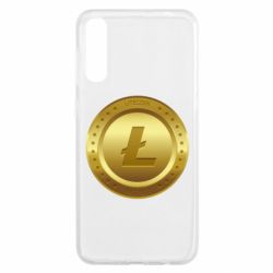 Чехол для Samsung A50 Litecoin coin - PrintSalon