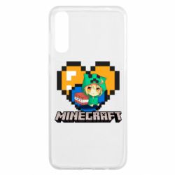 Чохол для Samsung A50 Minecraft Girl - PrintSalon