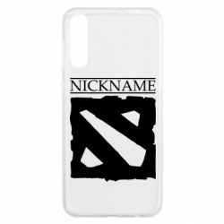 Чехол для Samsung A50 Nickname Dota - PrintSalon