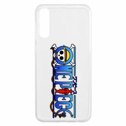 Чехол для Samsung A50 One Piece Logo Skull - PrintSalon
