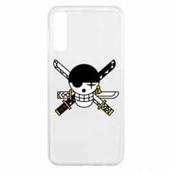 Чехол для Samsung A50 One Piece Zoro logo - PrintSalon