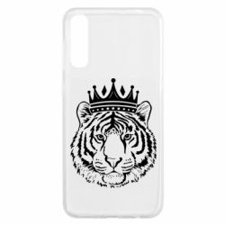 Чехол для Samsung A50 Папа-Тигр - PrintSalon