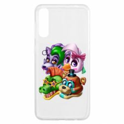 Чехол для Samsung A50 Персонажи FNAF - PrintSalon
