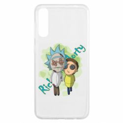 Чехол для Samsung A50 Rick and Morty voodoo doll - PrintSalon