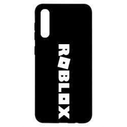 Чехол для Samsung A50 Roblox inscription - PrintSalon