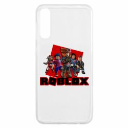 Чехол для Samsung A50 Roblox Team Of Heroes - PrintSalon