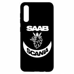 Чехол для Samsung A50 Scania SAAB logo - PrintSalon