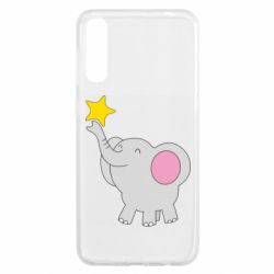 Чехол для Samsung A50 Слон со звездочкой - PrintSalon