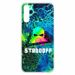 Чехол для Samsung A50 Standoff art skull - PrintSalon