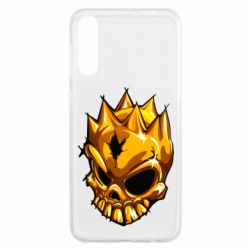 Чохол для Samsung A50 Standoff - Gold Skull