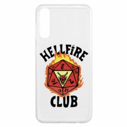 Чехол для Samsung A50 Stranger Things: Hellfire club - PrintSalon