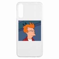 Чехол для Samsung A50 Suspicious Fry - PrintSalon