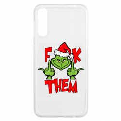 Чехол для Samsung A50 The grinch f*ck them - PrintSalon