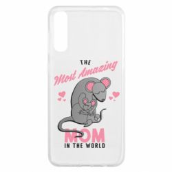 Чехол для Samsung A50 The Most amazing mom in the world - PrintSalon