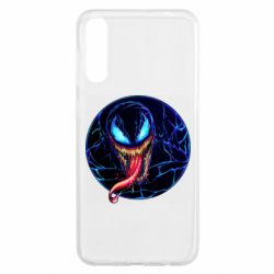 Чохол для Samsung A50 Venom black and blue style - PrintSalon