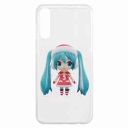 Чехол для Samsung A50 Winter Hatsune Miku - PrintSalon
