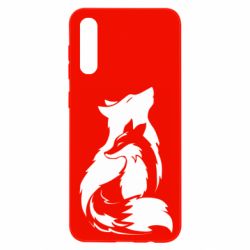 Чехол для Samsung A50 Wolf And Fox - PrintSalon