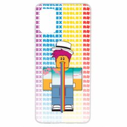 Чехол для Samsung A51 3D Roblox Rainbow - PrintSalon