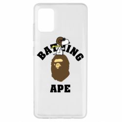 Чехол для Samsung A51 A bathing ape peanuts - PrintSalon