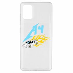 Чехол для Samsung A51 A4 Lamba And Fire - PrintSalon