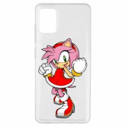 Чохол для Samsung A51 Amy Rose with smile - PrintSalon