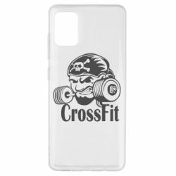 Чехол для Samsung A51 Angry CrossFit - PrintSalon