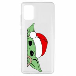 Чохол для Samsung A51 Baby Yoda Santa - PrintSalon