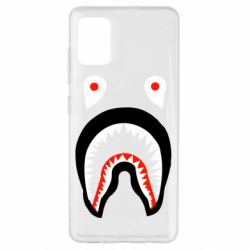 Чехол для Samsung A51 Bape shark logo - PrintSalon