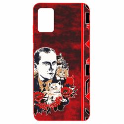 Чохол для Samsung A51 Батько наш Бандера Мяу! - PrintSalon