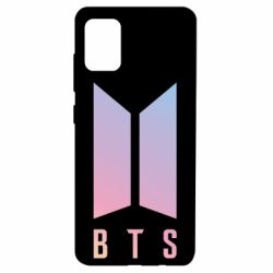 Чехол для Samsung A51 BTS gradient logo - PrintSalon