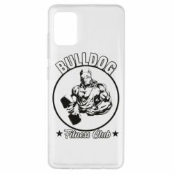 Чехол для Samsung A51 Bulldog Fitness Club - PrintSalon