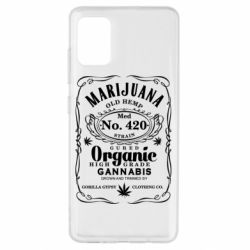 Чохол для Samsung A51 Cannabis label - PrintSalon