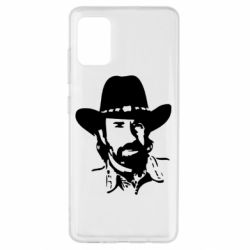 Чехол для Samsung A51 Чак Норис - PrintSalon
