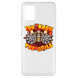 Чехол для Samsung A51 Deep Rock Galactic You know The drill - PrintSalon