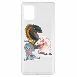 Чехол для Samsung A51 Динозавры. Мир Юрского периода - PrintSalon