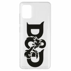 Чехол для Samsung A51 Dungeons s Dragons logo - PrintSalon