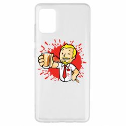 Чехол для Samsung A51 Fallout  boy blood-PrintSalon Чехол для Samsung A51 Fallout  boy blood