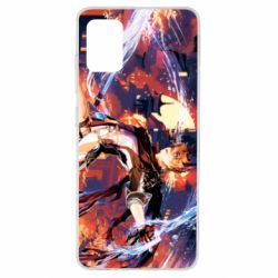 Чехол для Samsung A51 Genshin Impact: Childe