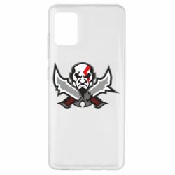 Чехол для Samsung A51 God of war Kratos vector - PrintSalon