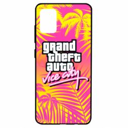 Чехол для Samsung A51 GTA city - PrintSalon