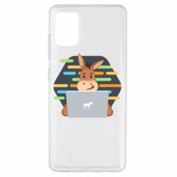 Чехол для Samsung A51 Horse hacker - PrintSalon