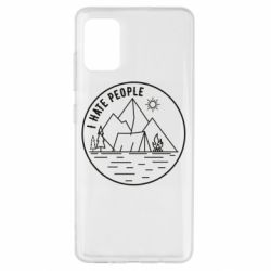 Чехол для Samsung A51 I hate people - camper - PrintSalon