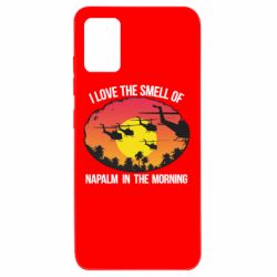 Чехол для Samsung A51 I love the smell napalm, in the morning - PrintSalon