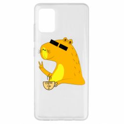 Чехол для Samsung A51 Капибара Программист - PrintSalon