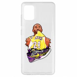 Чехол для Samsung A51 Kobe Bryant and sneakers - PrintSalon