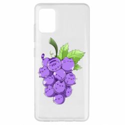 Чехол для Samsung A51 Кот-виноград - PrintSalon