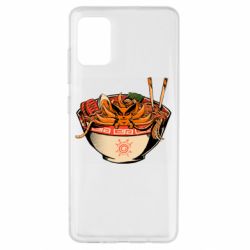 Чехол для Samsung A51 Kurama in ramen - PrintSalon