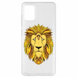 Чехол для Samsung A51 Lion art - PrintSalon
