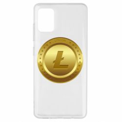 Чехол для Samsung A51 Litecoin coin - PrintSalon