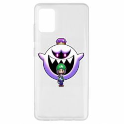 Чохол для Samsung A51 Luigi and King Boo - PrintSalon